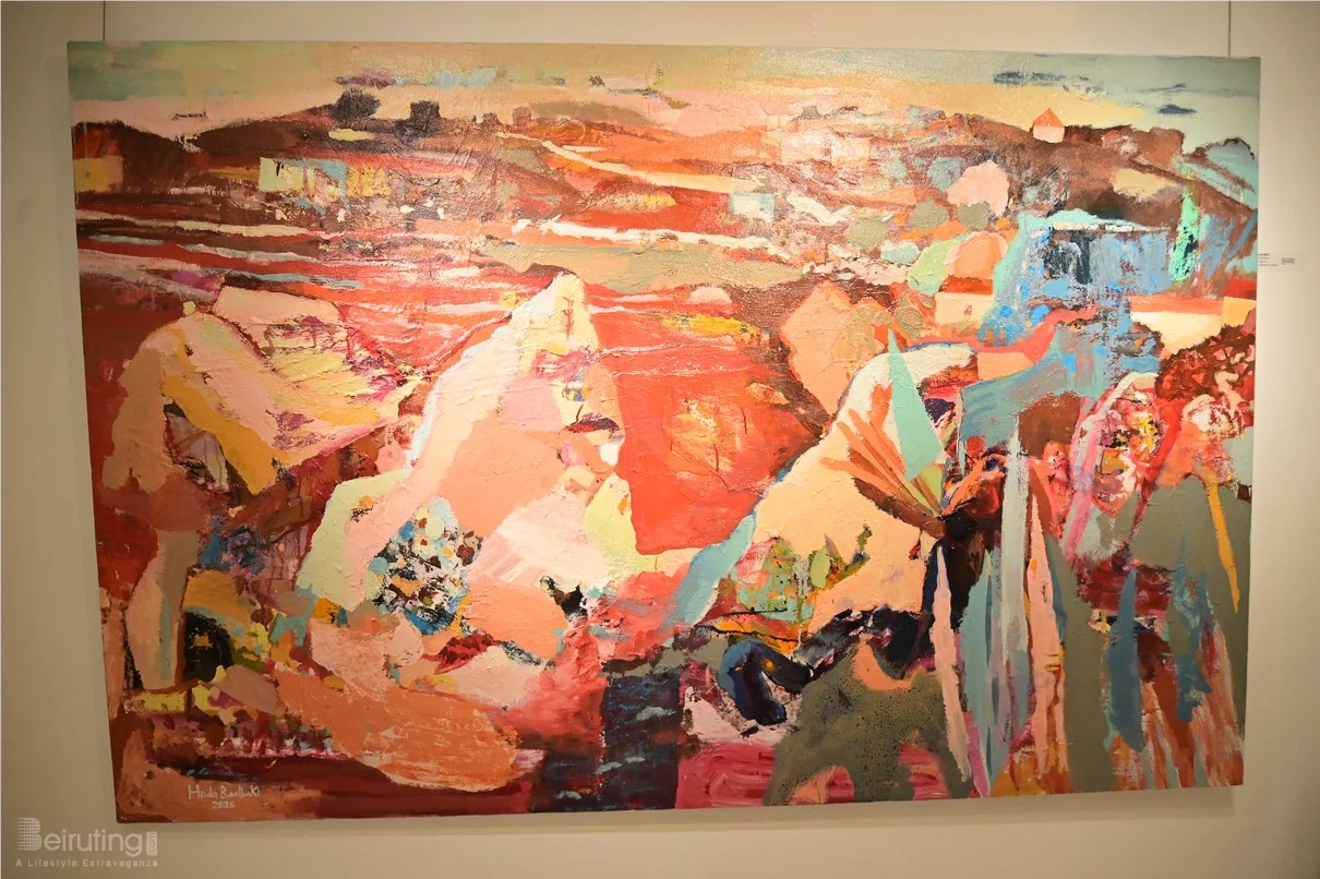 BEYTI Hoda Baalbaki Solo Exhibition at Chaos Art Gallery