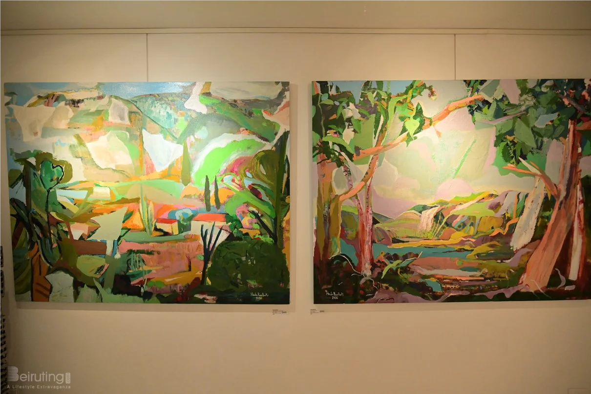 BEYTI Hoda Baalbaki Solo Exhibition at Chaos Art Gallery