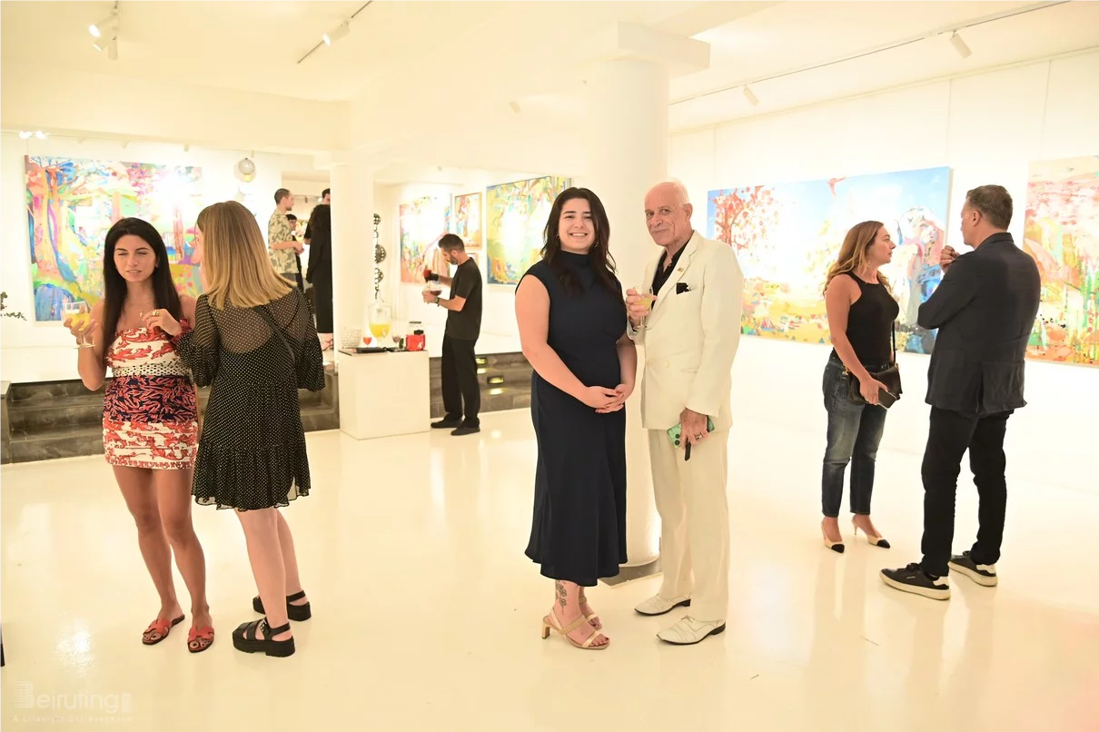 BEYTI Hoda Baalbaki Solo Exhibition at Chaos Art Gallery