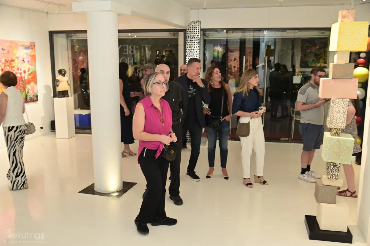 BEYTI Hoda Baalbaki Solo Exhibition at Chaos Art Gallery