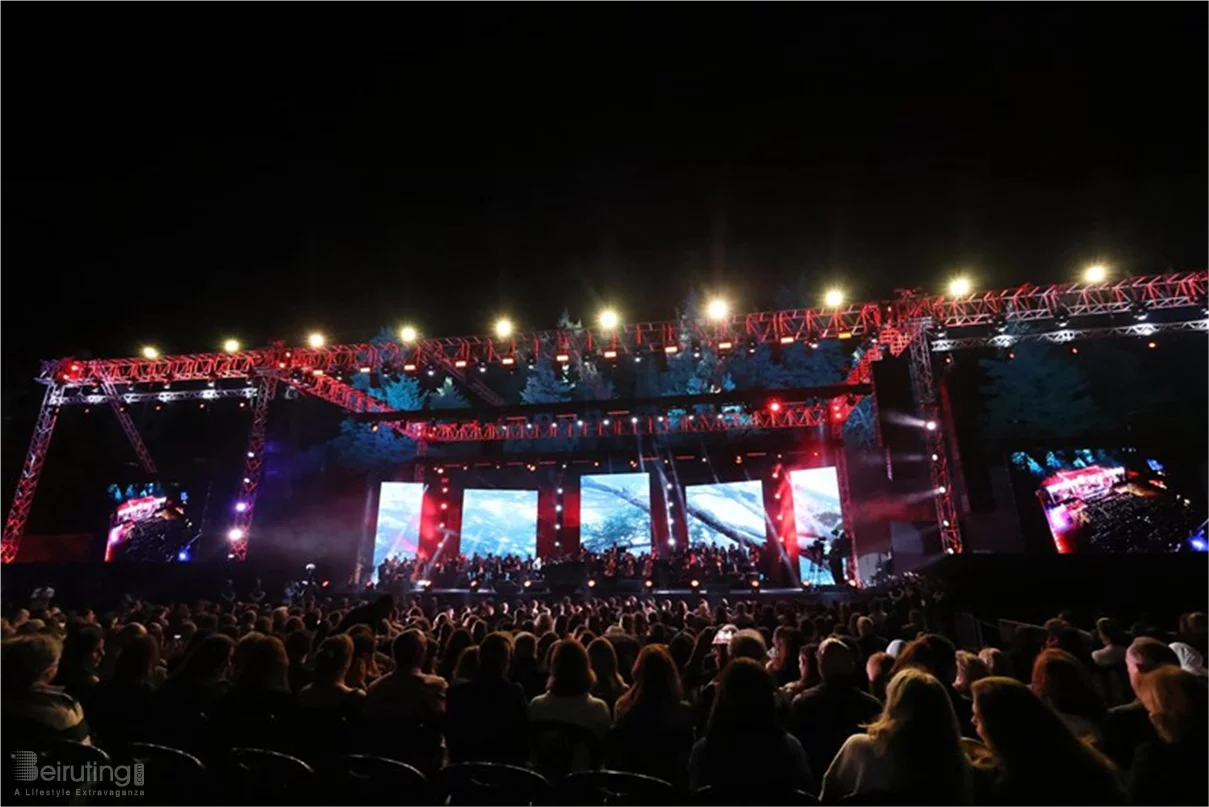 Ghassan Rahbani and his Symphonic Orchestra at Ehdeniyat Festival