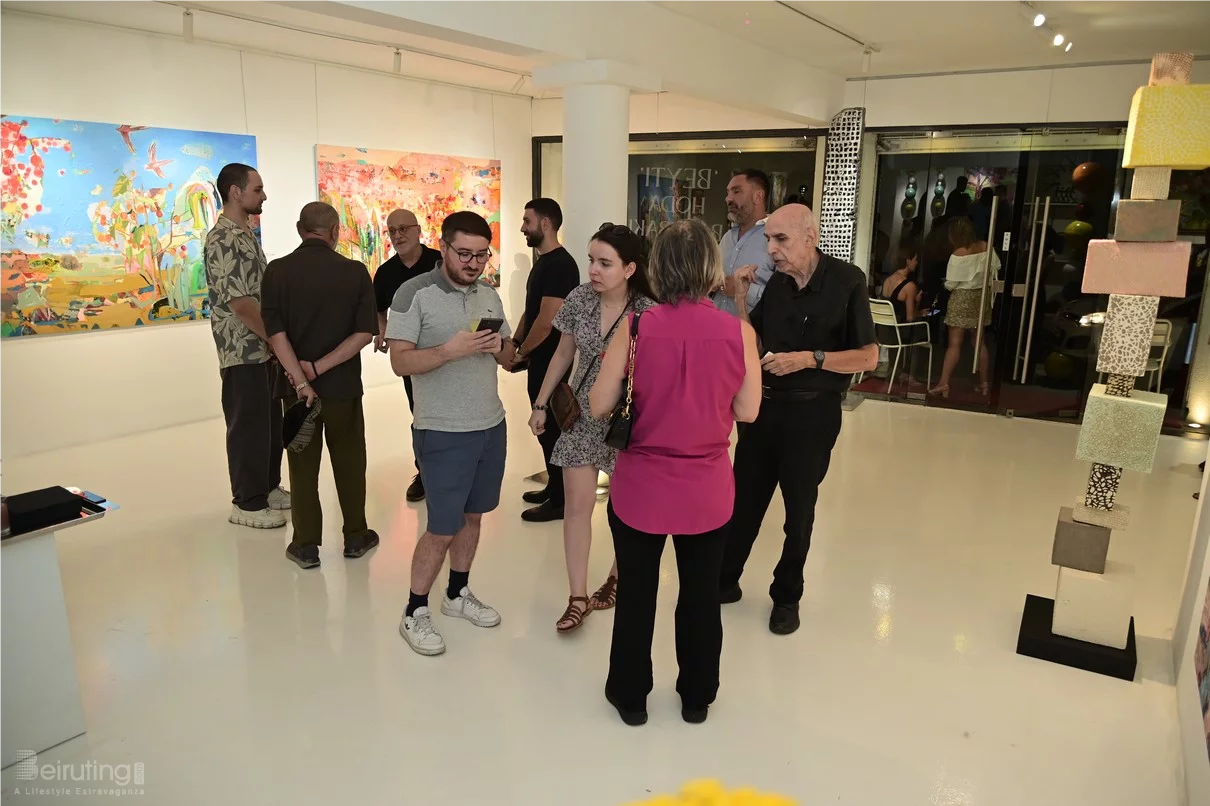 BEYTI Hoda Baalbaki Solo Exhibition at Chaos Art Gallery