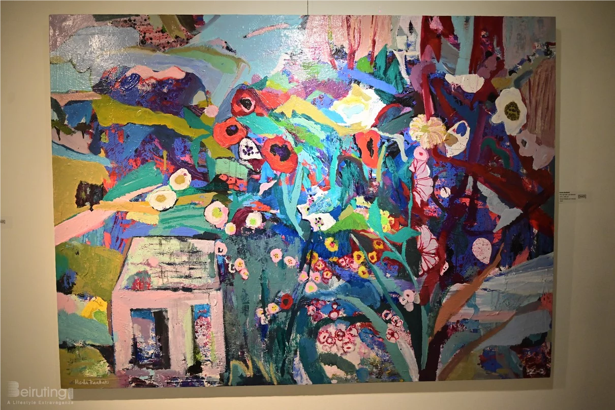 BEYTI Hoda Baalbaki Solo Exhibition at Chaos Art Gallery