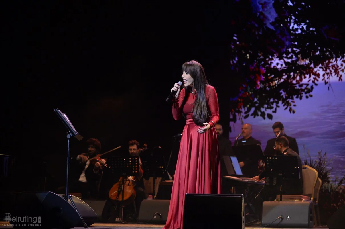 Abeer Nehme at Casino du Liban
