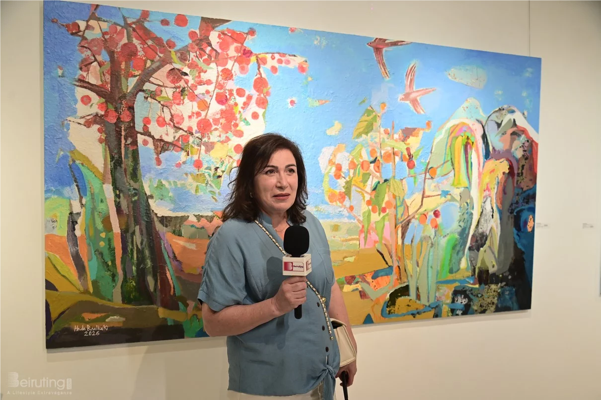 BEYTI Hoda Baalbaki Solo Exhibition at Chaos Art Gallery