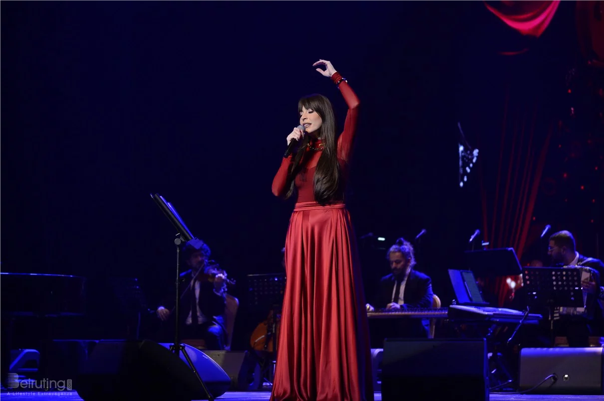 Abeer Nehme at Casino du Liban