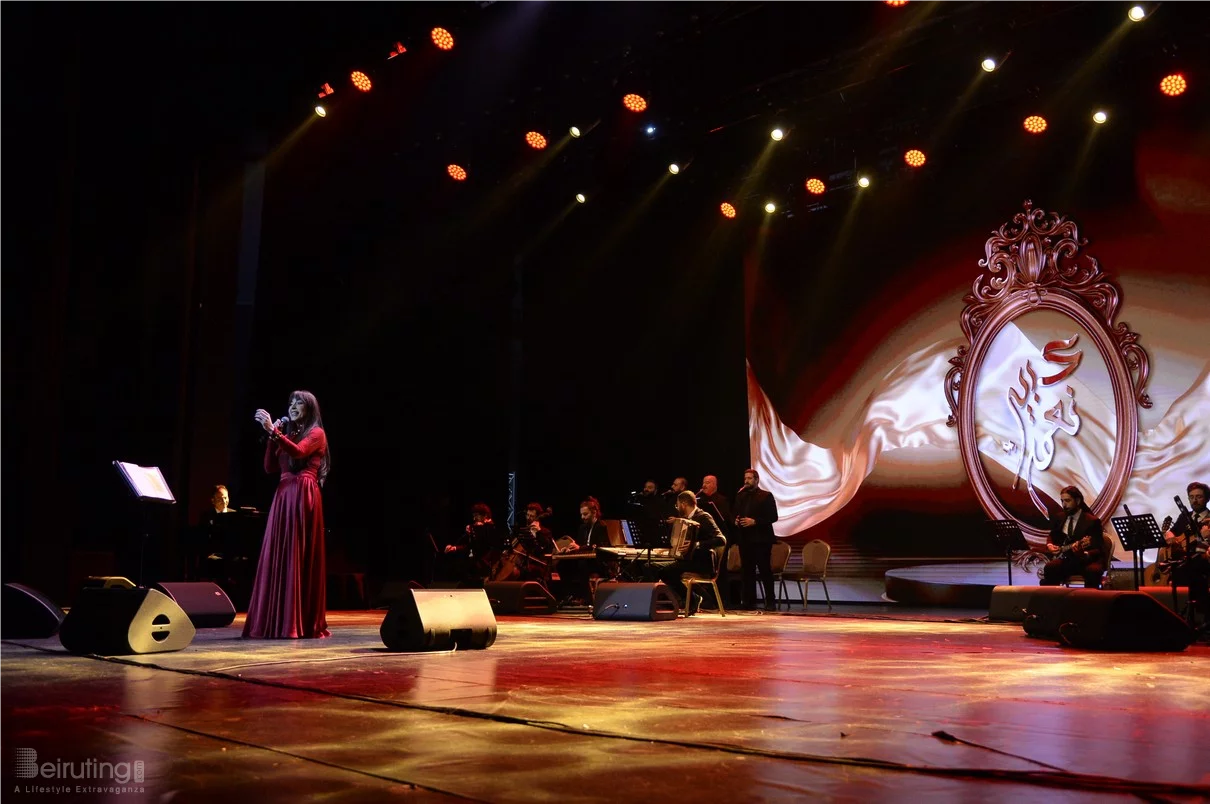 Abeer Nehme at Casino du Liban