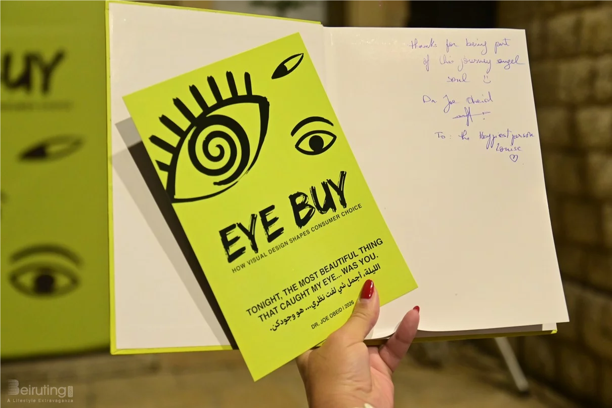 Dr. Joe Obeid Eye Buy Book Signing