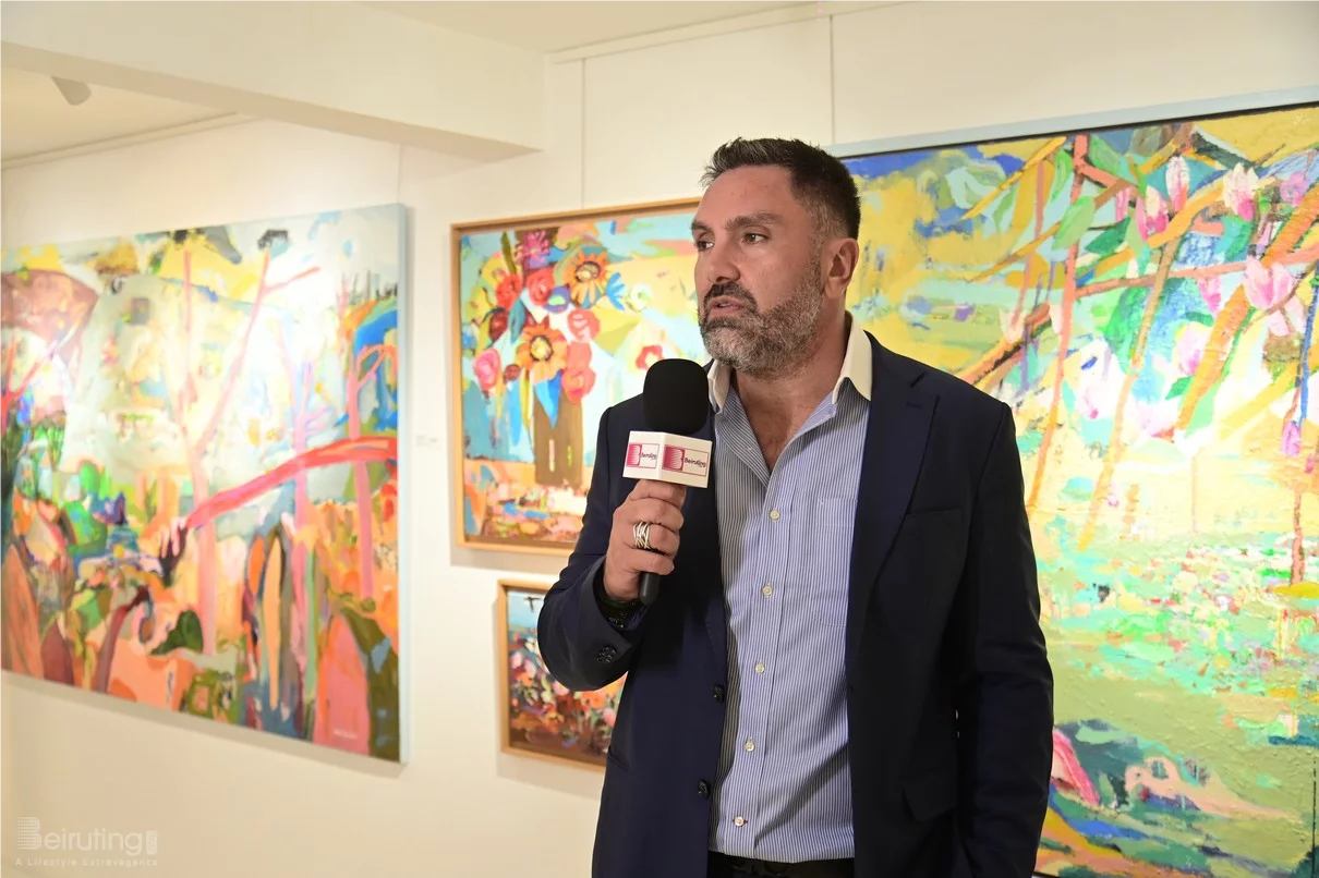 BEYTI Hoda Baalbaki Solo Exhibition at Chaos Art Gallery