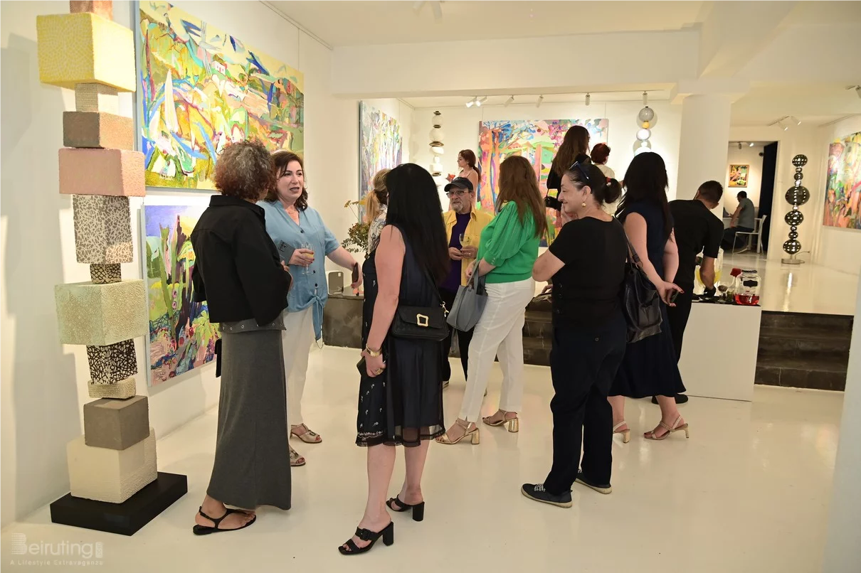BEYTI Hoda Baalbaki Solo Exhibition at Chaos Art Gallery