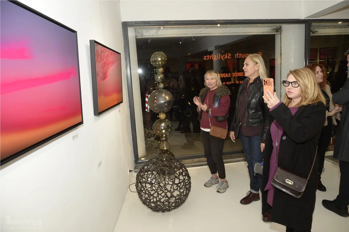 Beyrouth Skylights Solo Exhibition by Desiree Sadek at Chaos Art Gallery