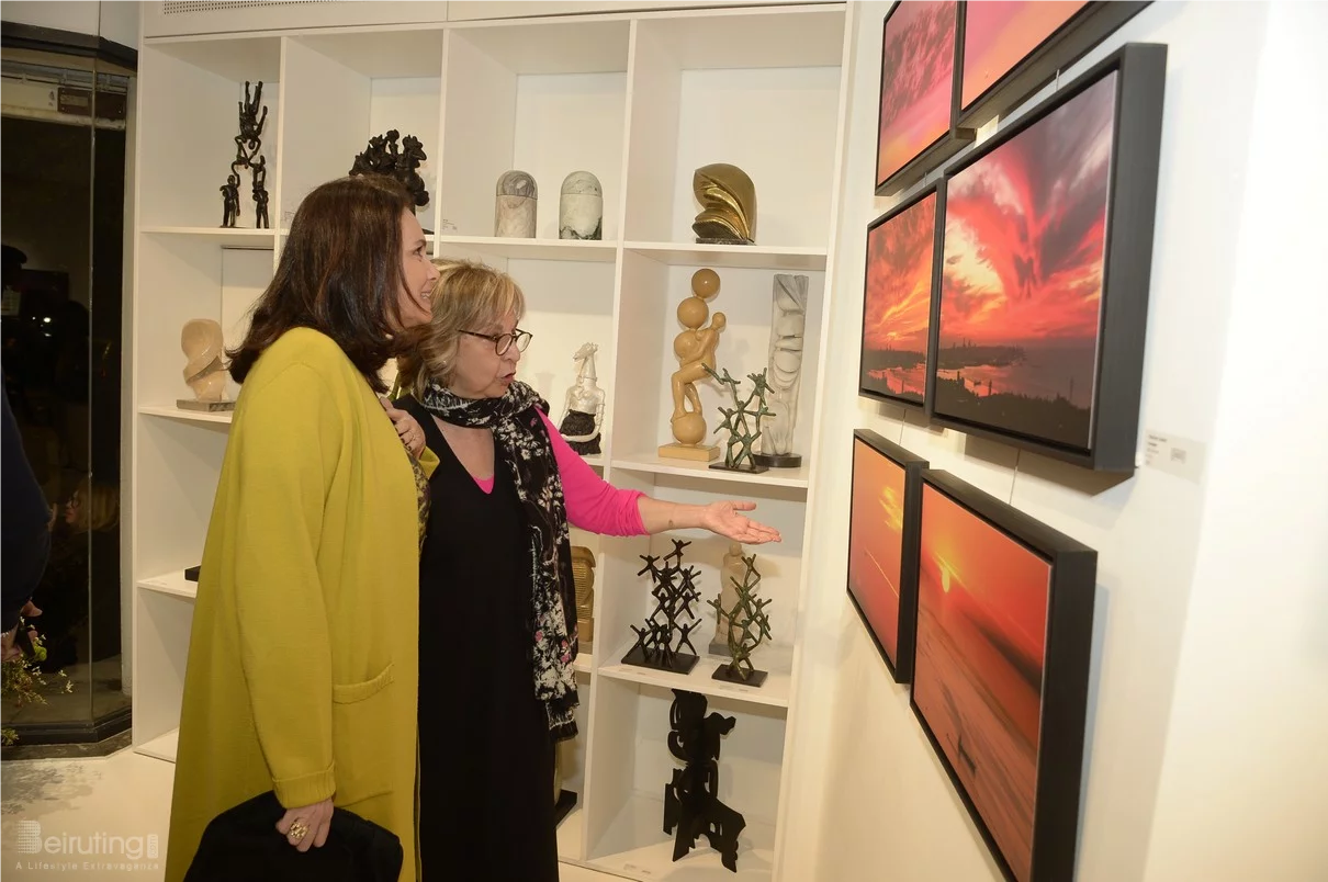 Beyrouth Skylights Solo Exhibition by Desiree Sadek at Chaos Art Gallery