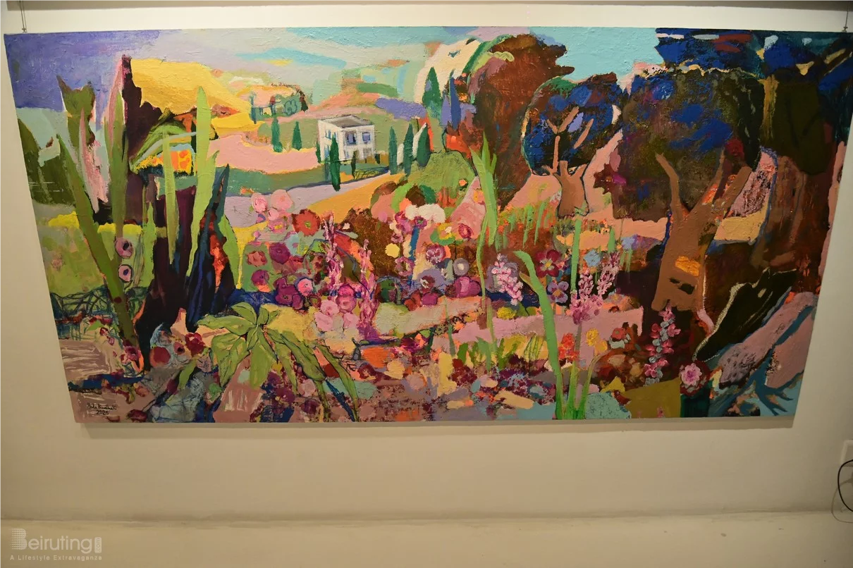 BEYTI Hoda Baalbaki Solo Exhibition at Chaos Art Gallery