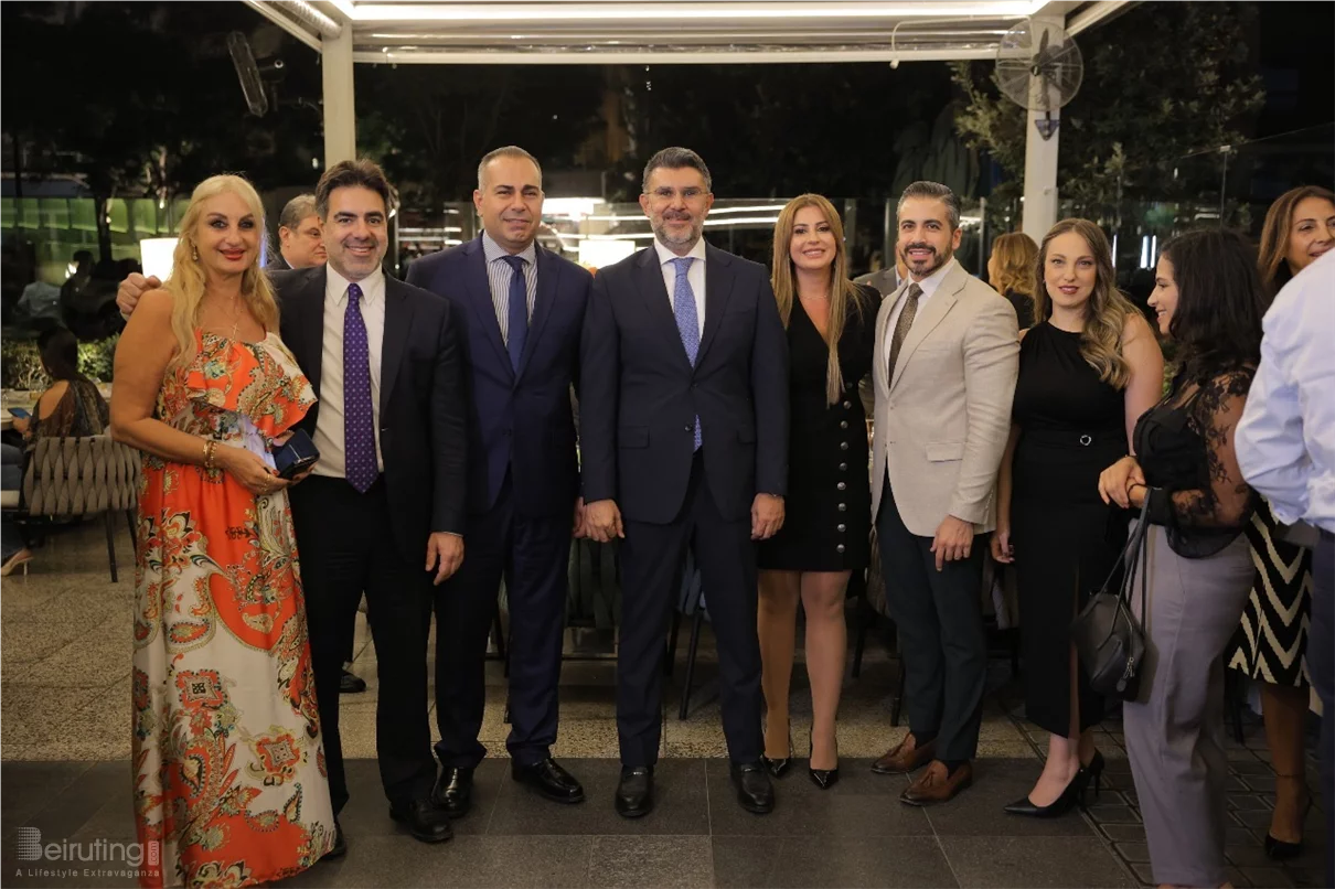 A Packed Dinner at Thanna Restaurant in Support of Candidate Elie Bazerli for President of the Beirut Bar Association