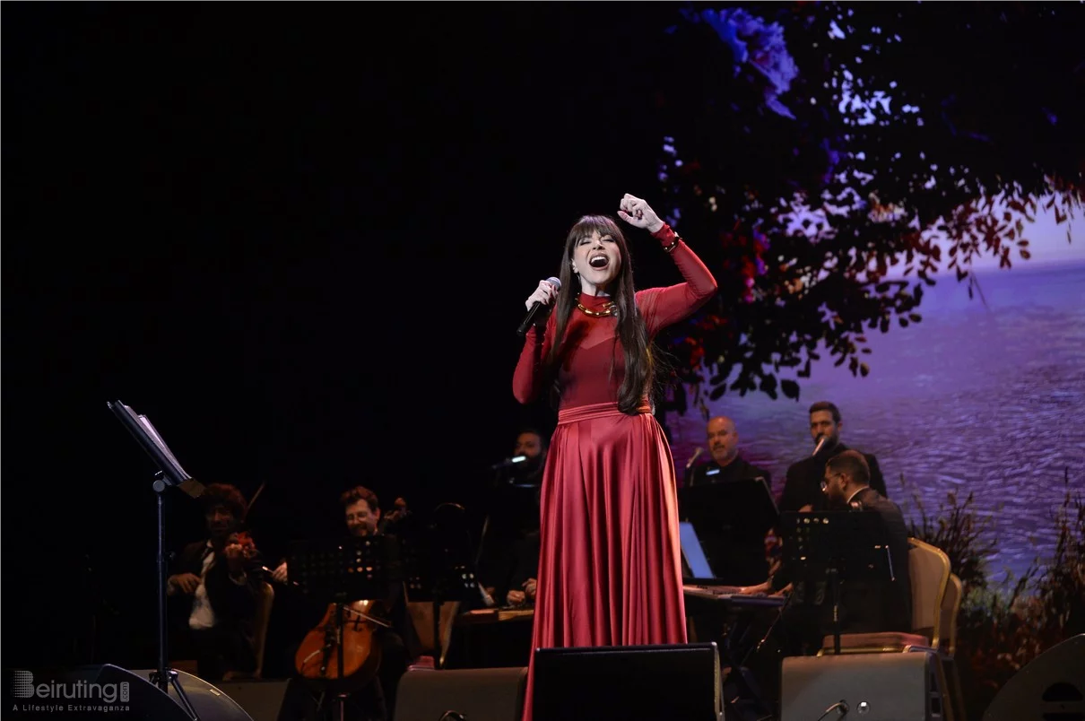 Abeer Nehme at Casino du Liban