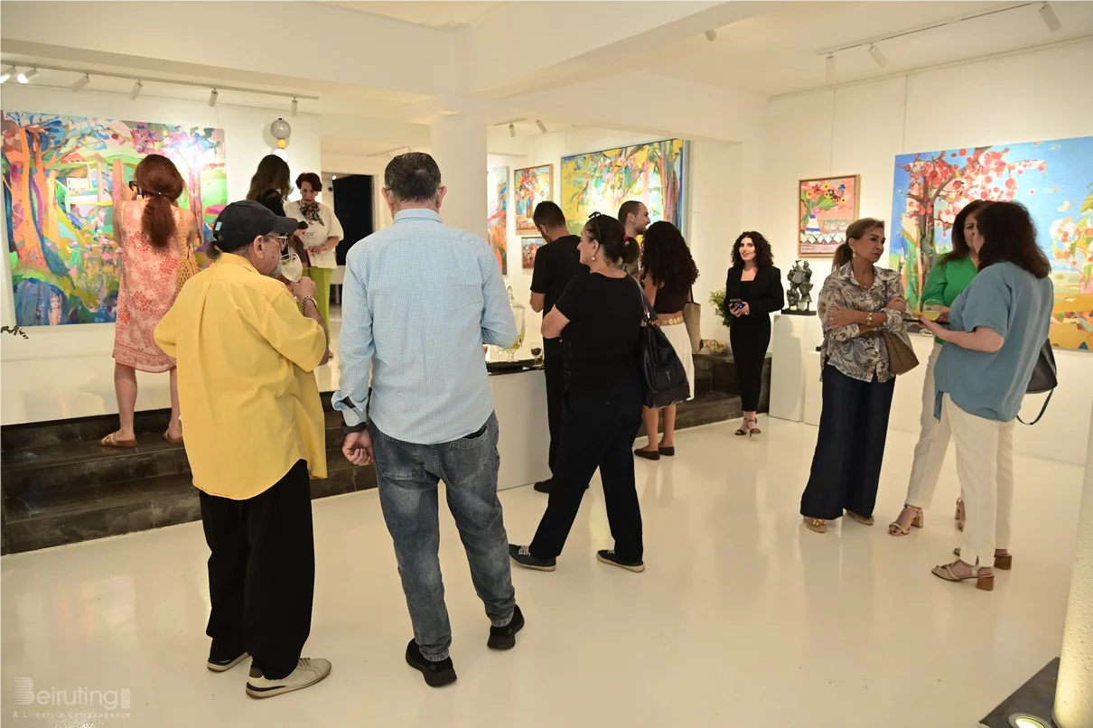 BEYTI Hoda Baalbaki Solo Exhibition at Chaos Art Gallery