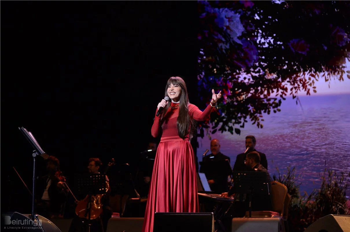 Abeer Nehme at Casino du Liban