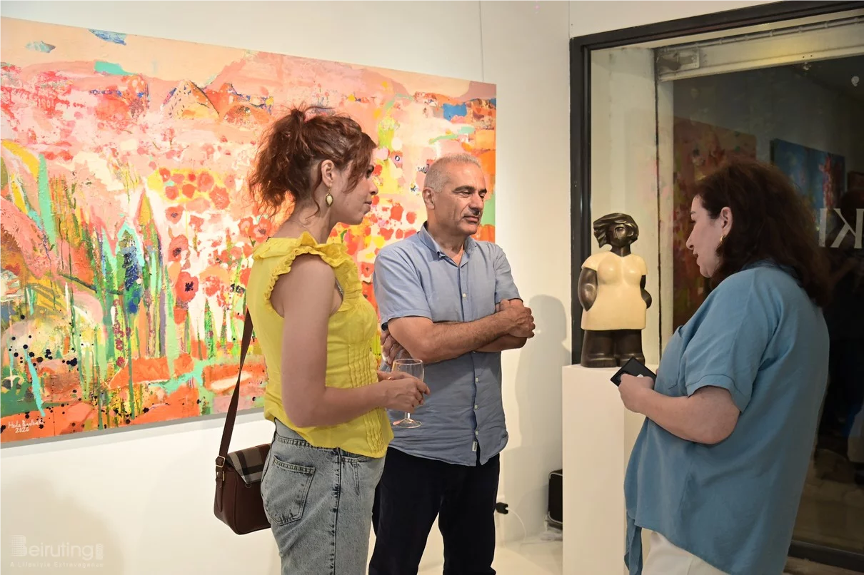 BEYTI Hoda Baalbaki Solo Exhibition at Chaos Art Gallery