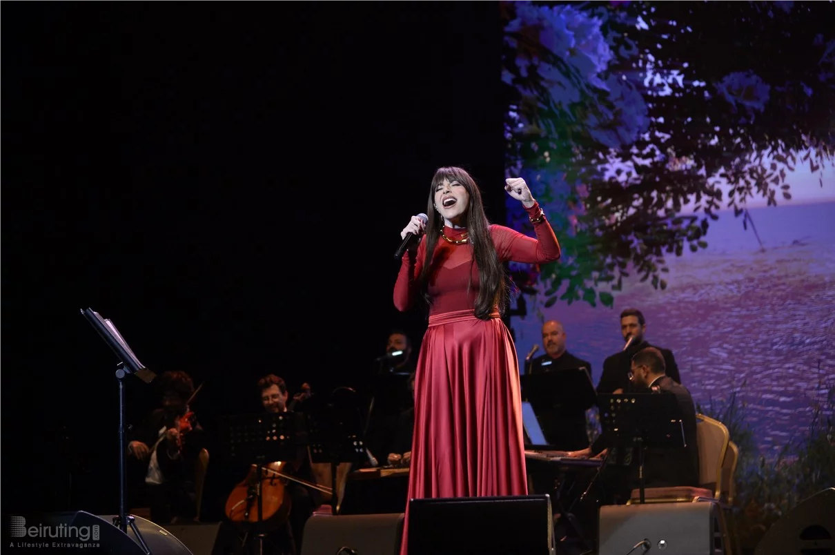 Abeer Nehme at Casino du Liban