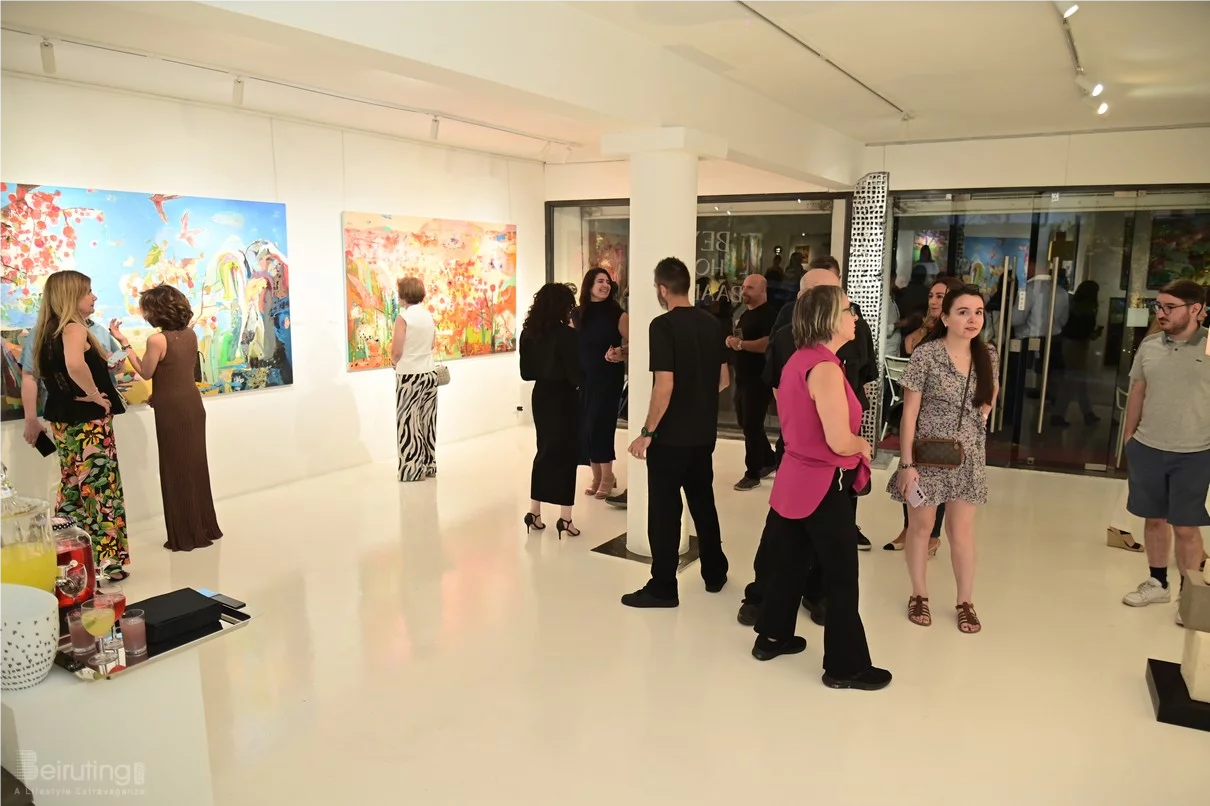BEYTI Hoda Baalbaki Solo Exhibition at Chaos Art Gallery