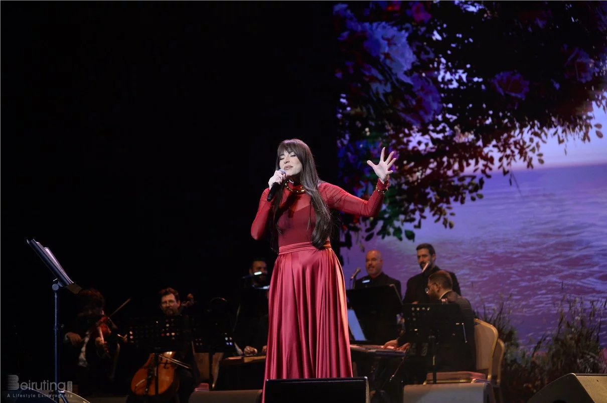 Abeer Nehme at Casino du Liban