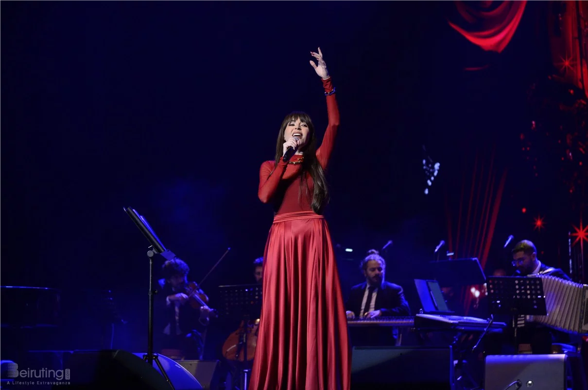 Abeer Nehme at Casino du Liban