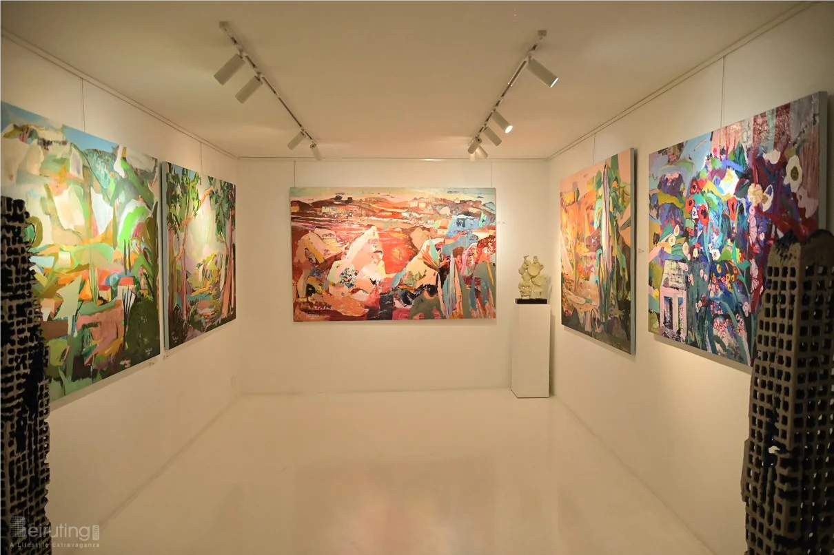 BEYTI Hoda Baalbaki Solo Exhibition at Chaos Art Gallery