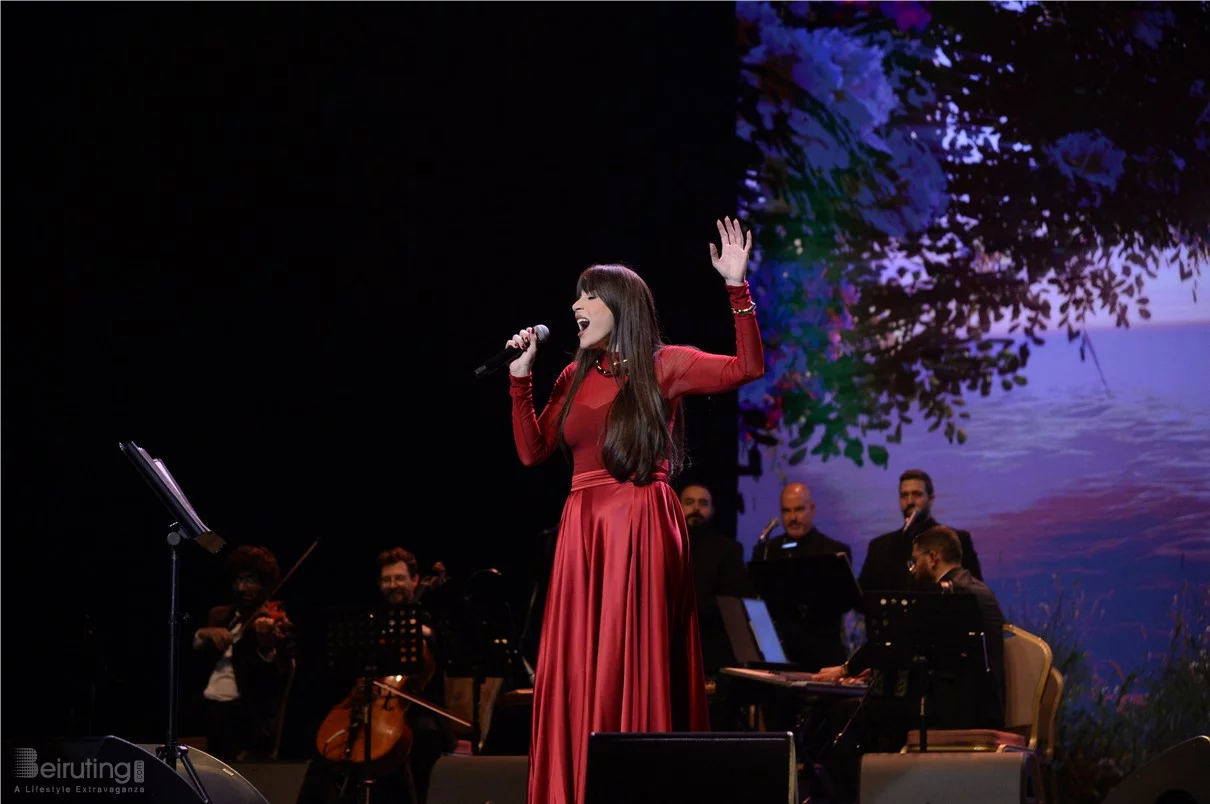 Abeer Nehme at Casino du Liban