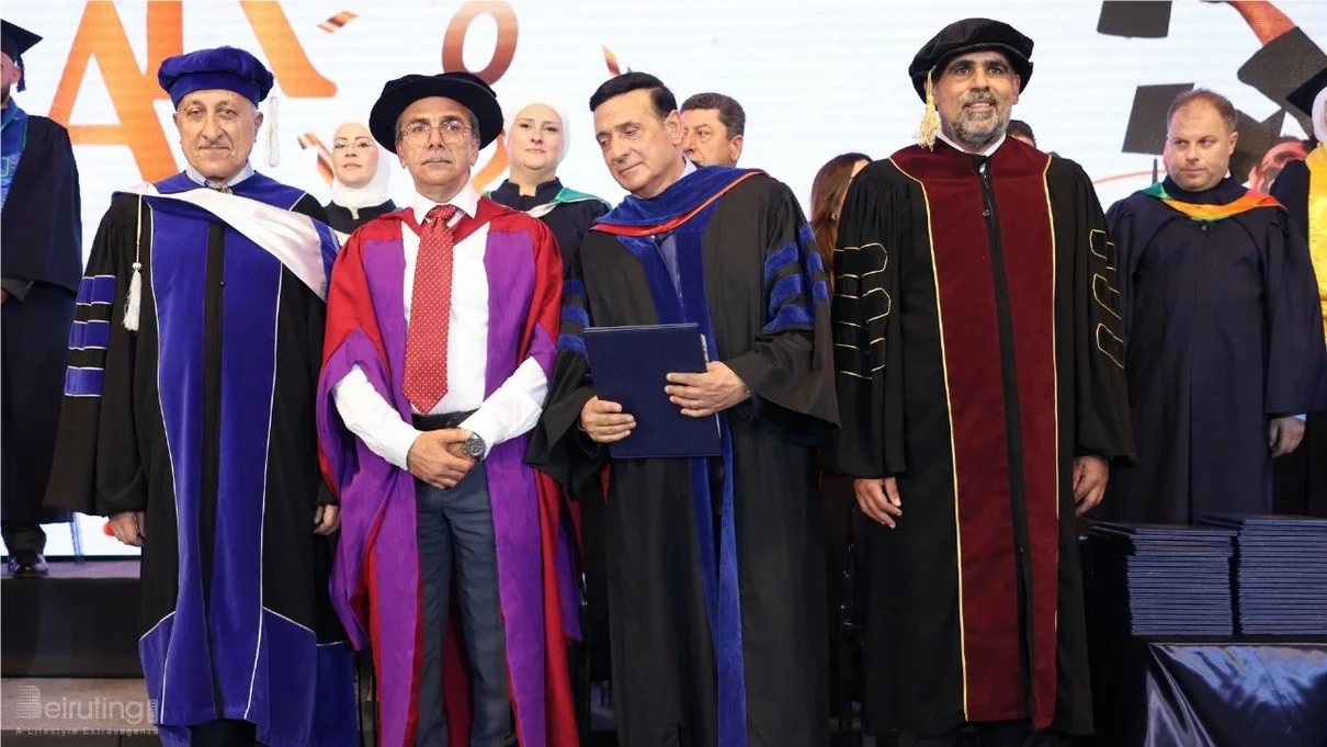 الجامعة اللبنانية الفرنسية تدشن قاعة زينب سليم المقدم وتحتفل بتخرّج دفعة 2025