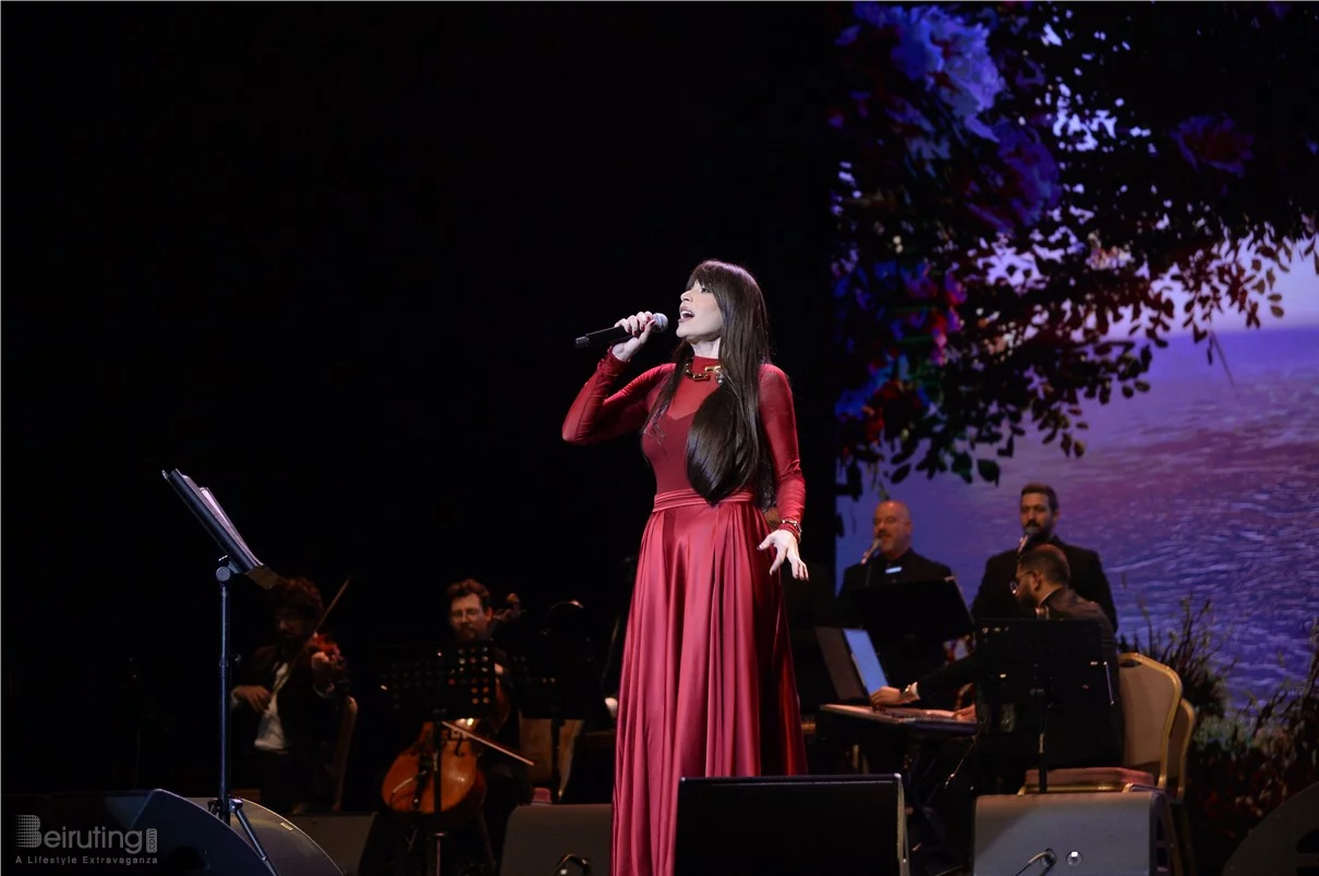 Abeer Nehme at Casino du Liban