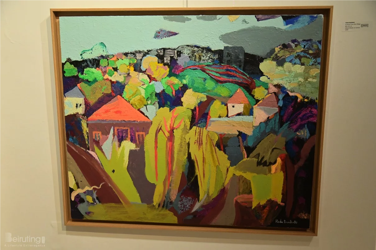 BEYTI Hoda Baalbaki Solo Exhibition at Chaos Art Gallery