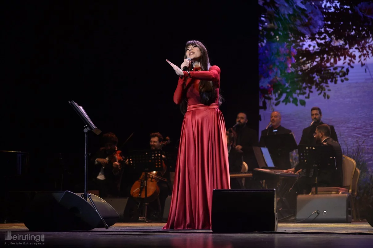 Abeer Nehme at Casino du Liban
