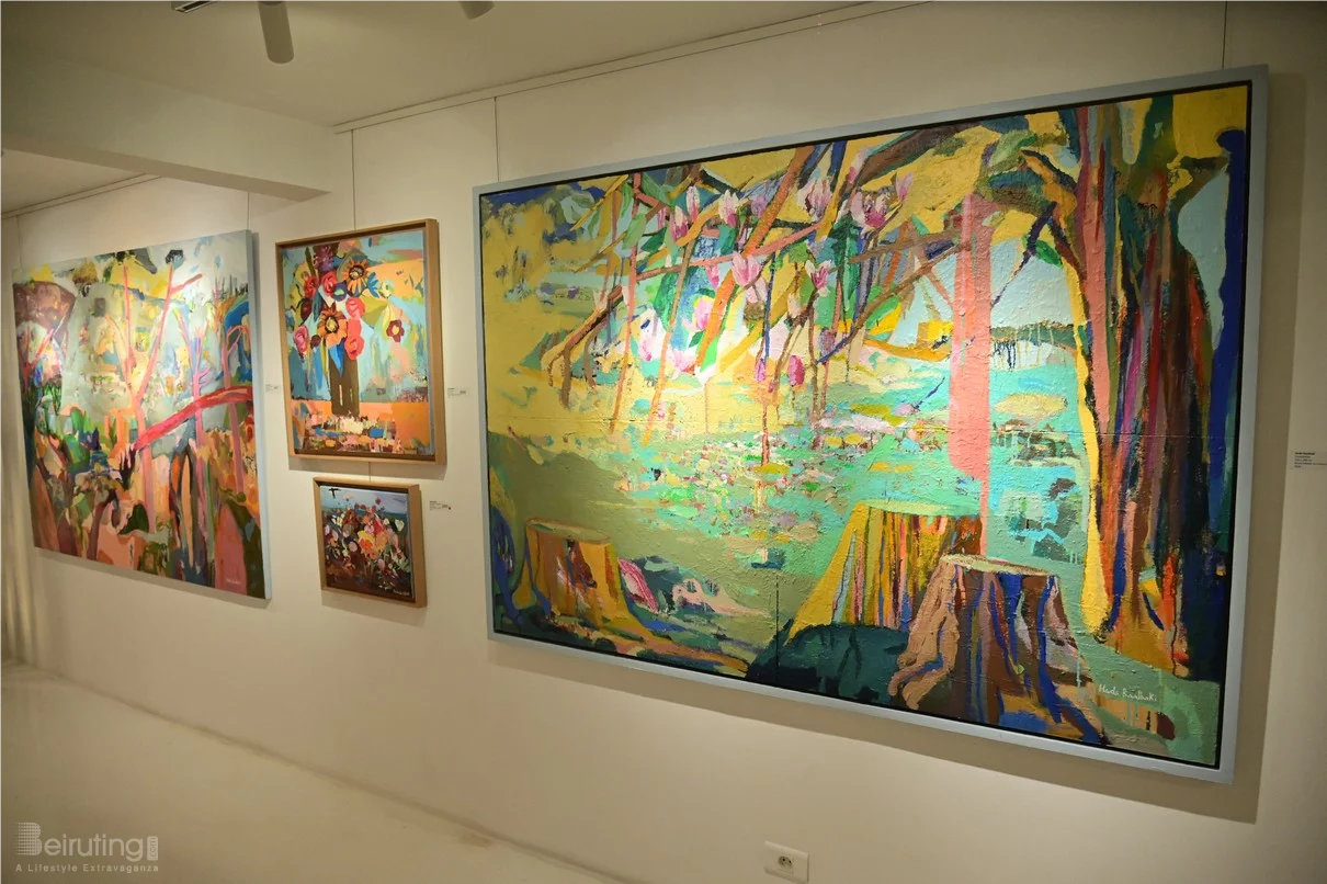 BEYTI Hoda Baalbaki Solo Exhibition at Chaos Art Gallery