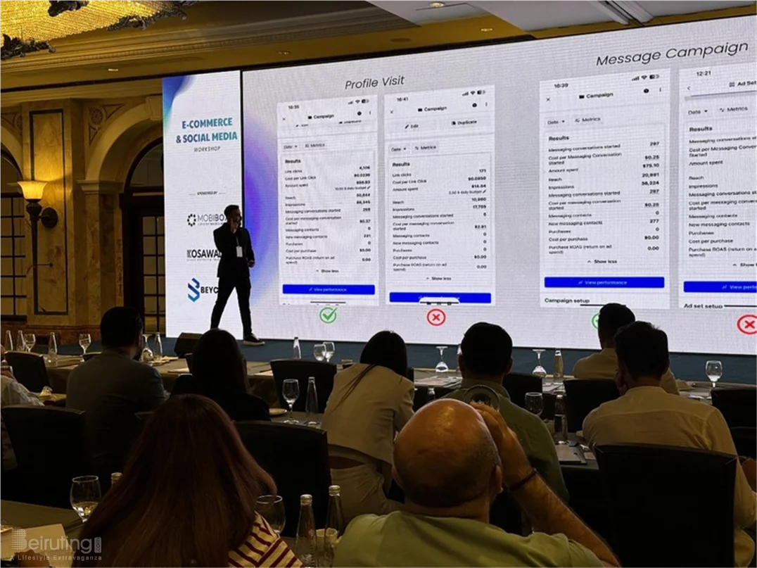 IY Media biggest E-Commerce and Social Media Workshop Phoenicia Hotel