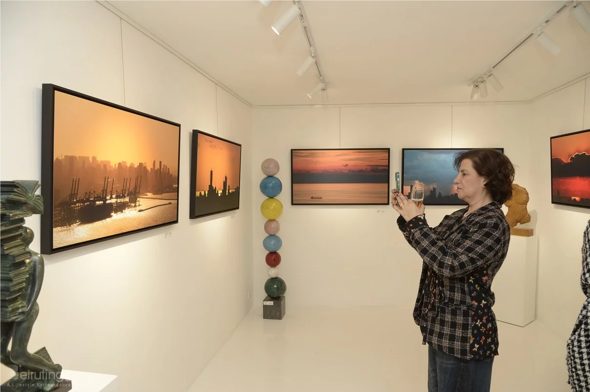 Beyrouth Skylights Solo Exhibition by Desiree Sadek at Chaos Art Gallery