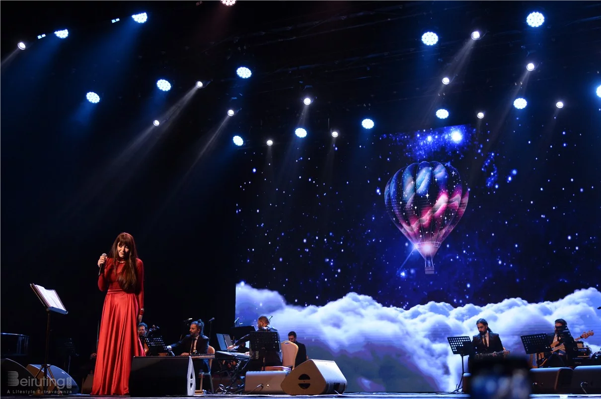 Abeer Nehme at Casino du Liban