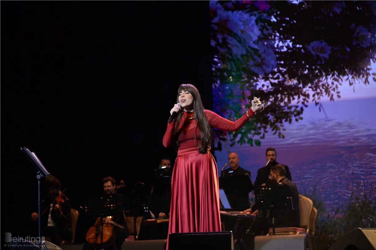 Abeer Nehme at Casino du Liban