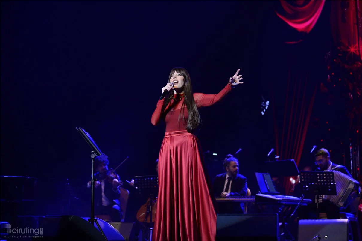 Abeer Nehme at Casino du Liban