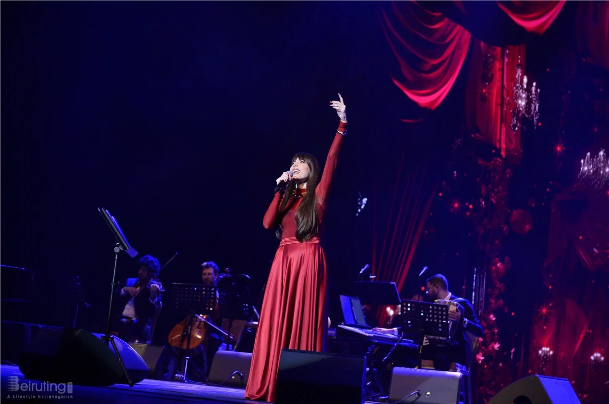 Abeer Nehme at Casino du Liban