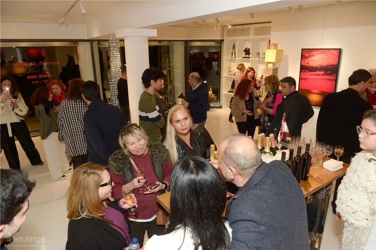 Beyrouth Skylights Solo Exhibition by Desiree Sadek at Chaos Art Gallery