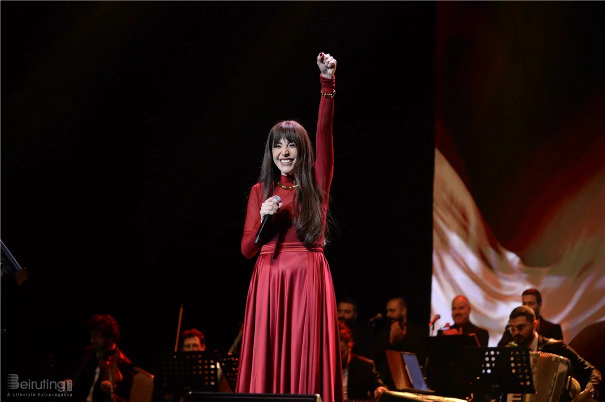 Abeer Nehme at Casino du Liban