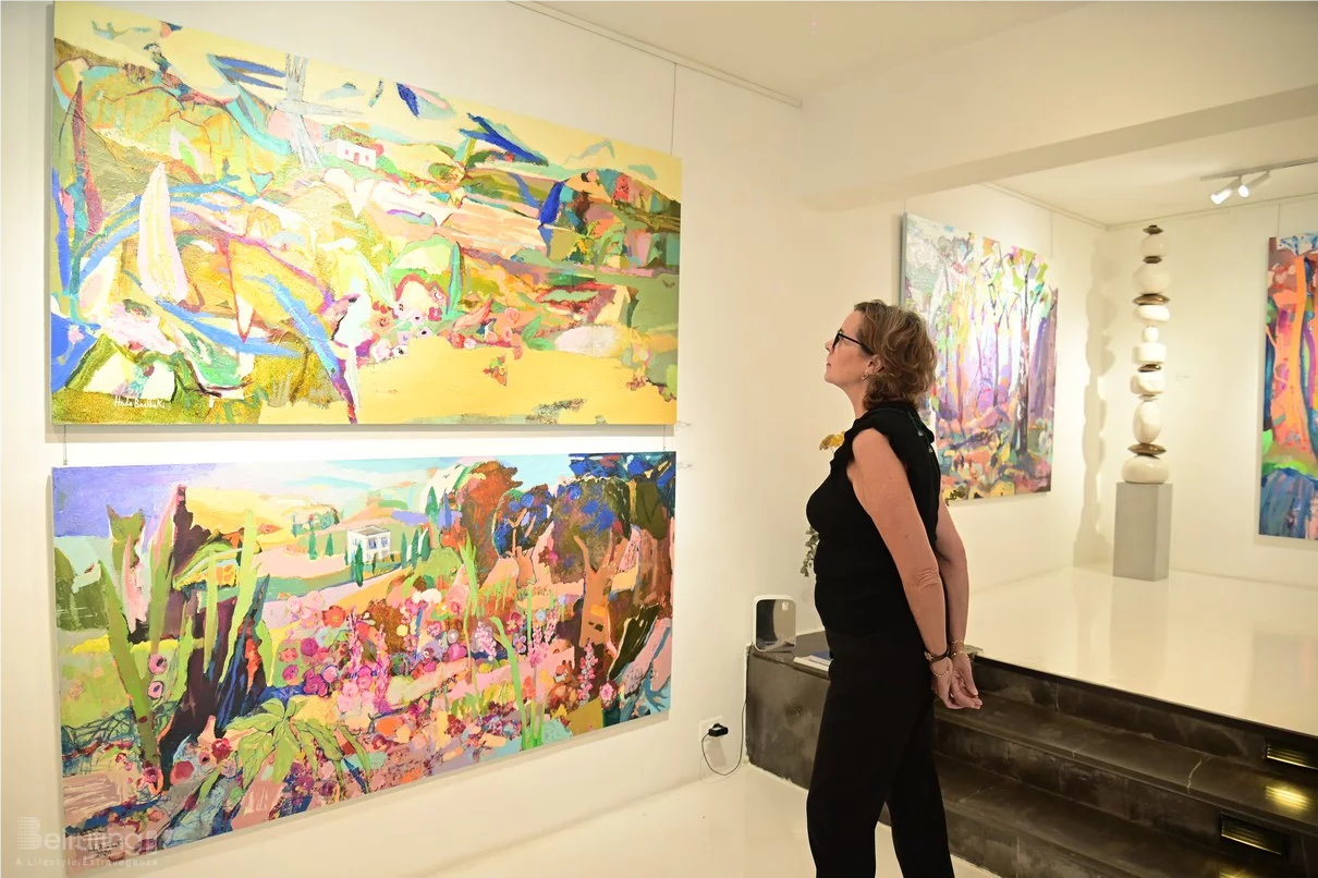 BEYTI Hoda Baalbaki Solo Exhibition at Chaos Art Gallery