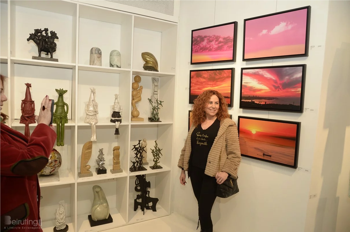 Beyrouth Skylights Solo Exhibition by Desiree Sadek at Chaos Art Gallery