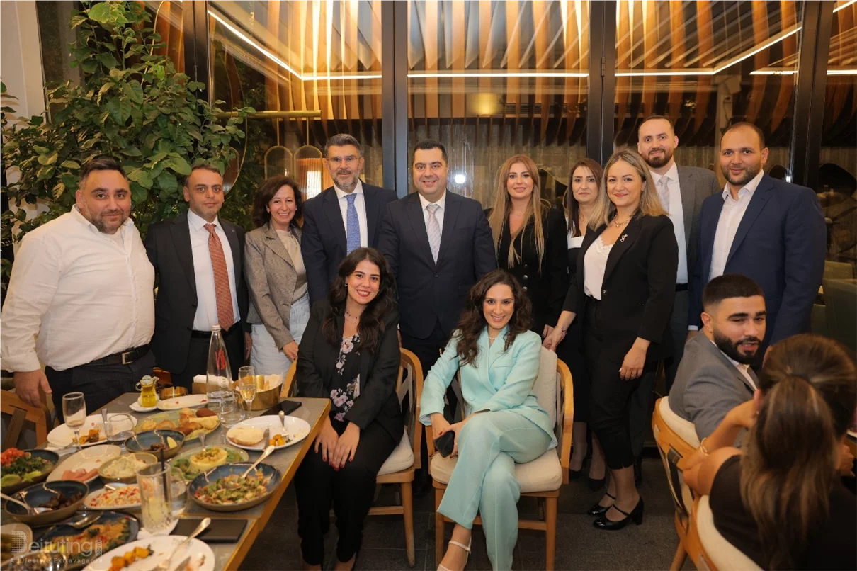 A Packed Dinner at Thanna Restaurant in Support of Candidate Elie Bazerli for President of the Beirut Bar Association