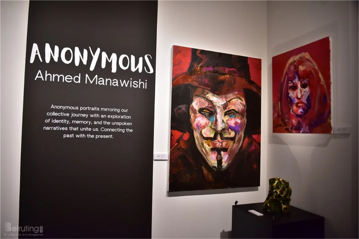 ANONYMOUS - Solo exhibition by artist Ahmed Manawishi
