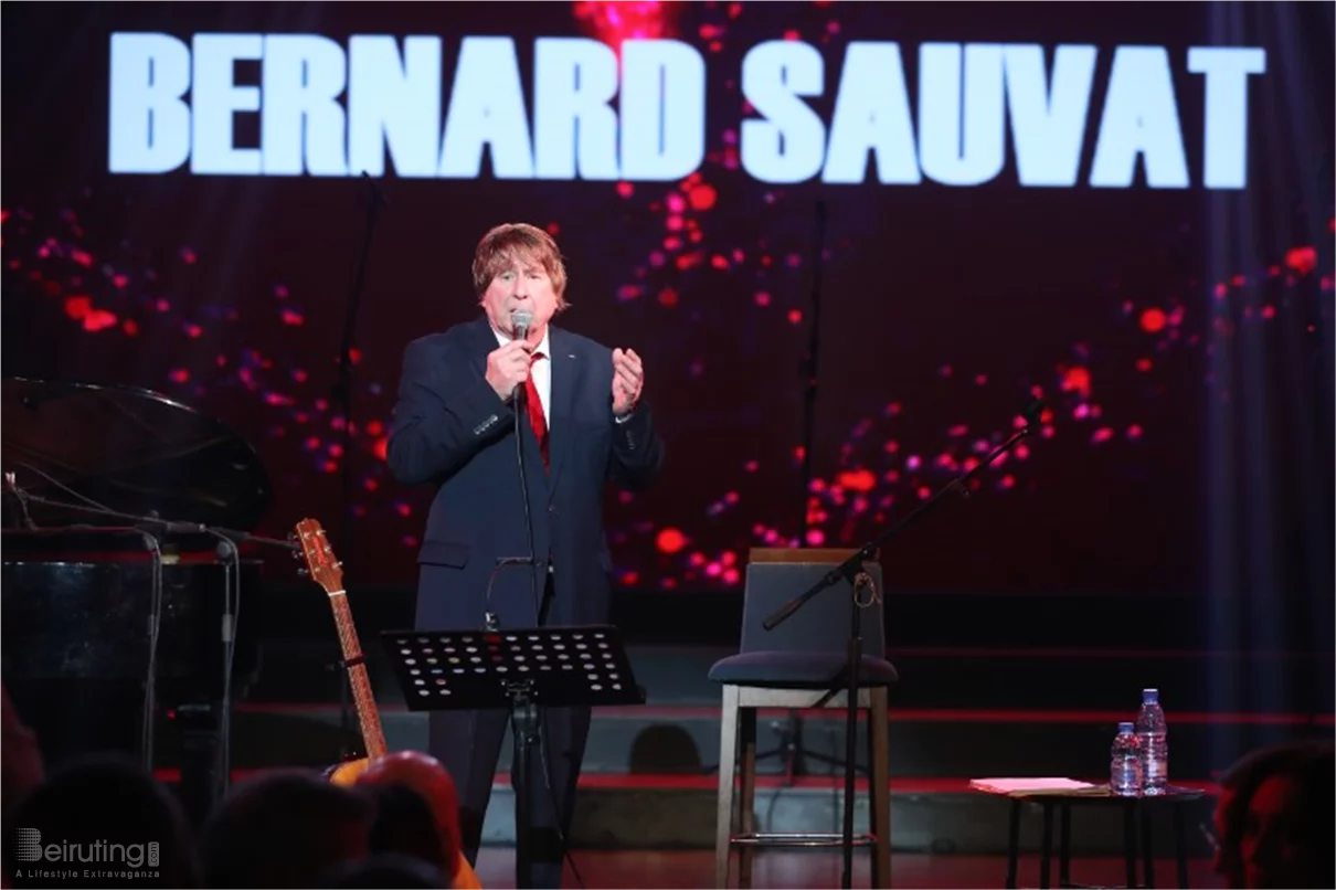 Bernard Sauvat at Casino du Liban