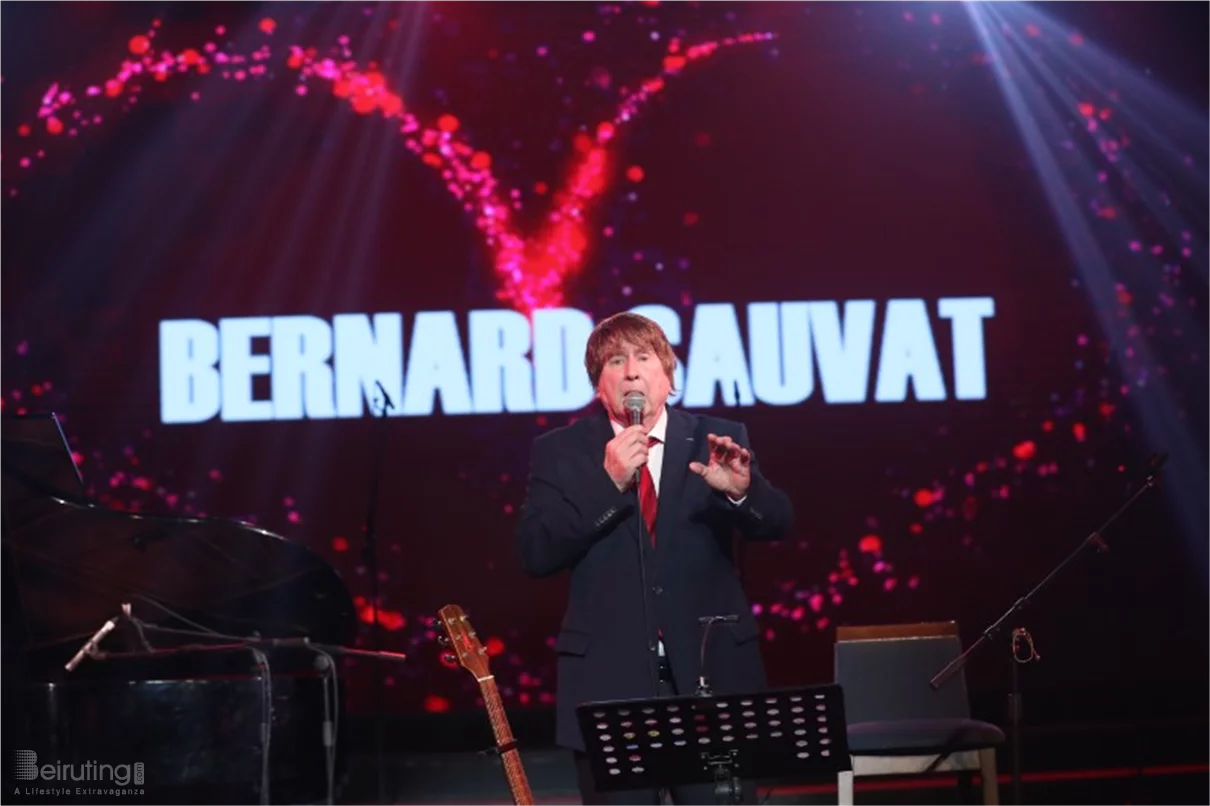 Bernard Sauvat at Casino du Liban