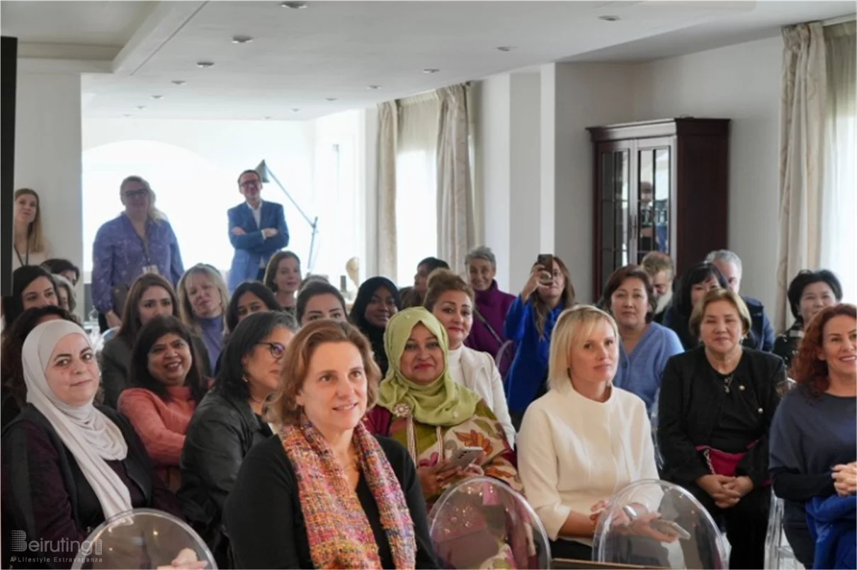Gathering of diplomats spouses at the polish embassy