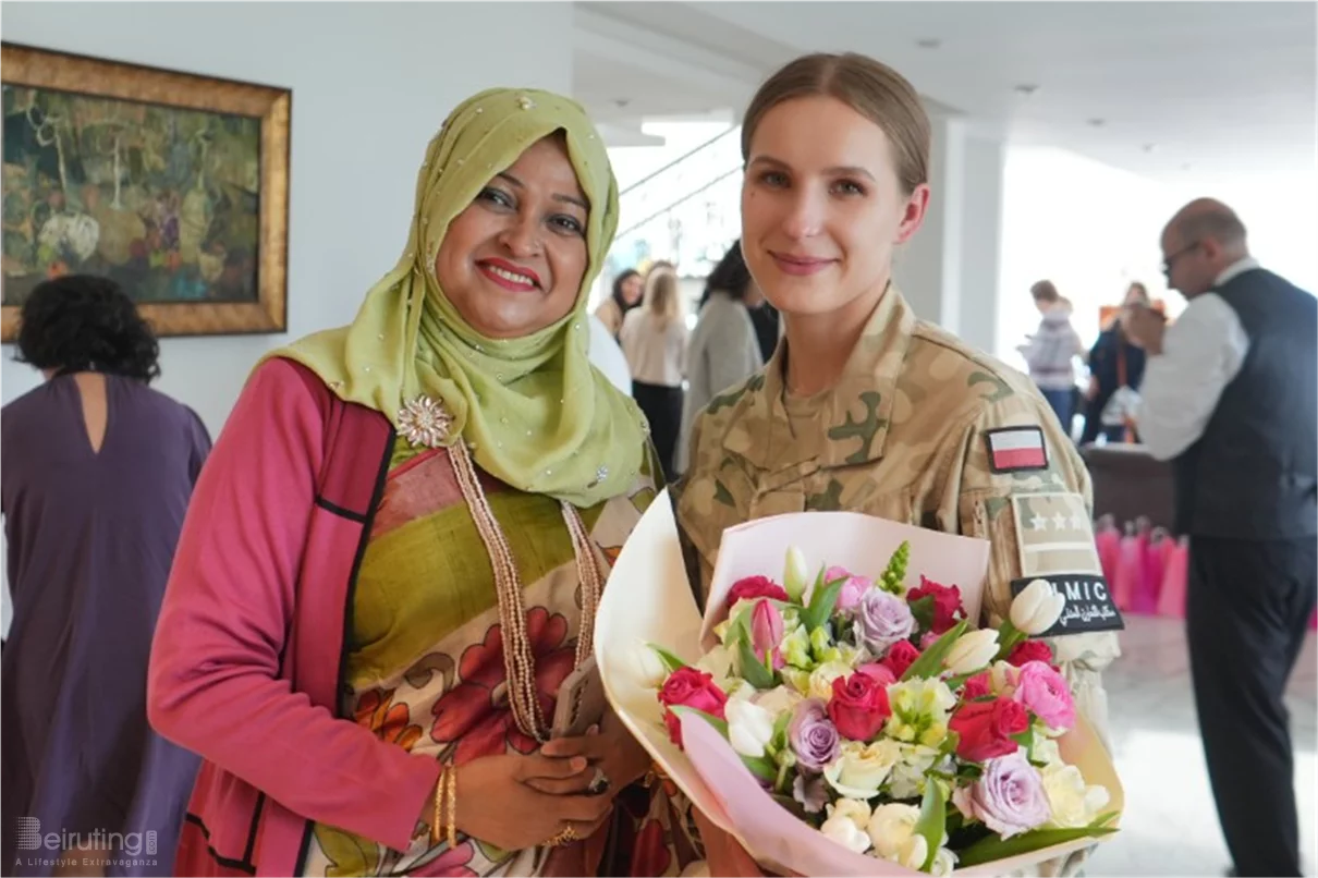 Gathering of diplomats spouses at the polish embassy