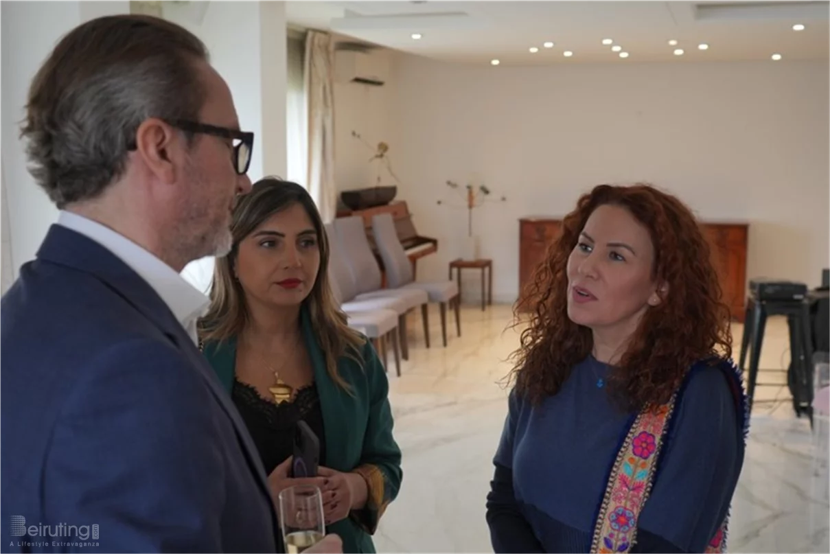 Gathering of diplomats spouses at the polish embassy